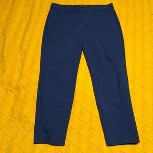 Express Womens Size 10R Blue Editor Pants/Trousers Ankle